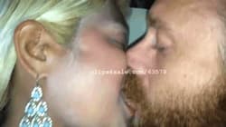 KB and Anastacia Kissing Video 1'