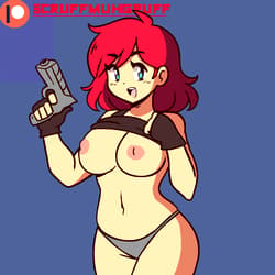 Redhead with a gun'