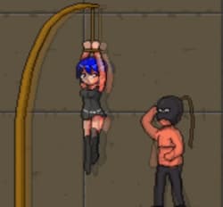 Hentai woman gets spanked by masked man'