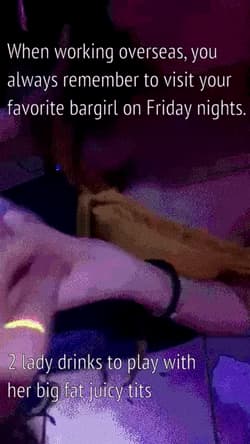Bargirl Titty Fun'