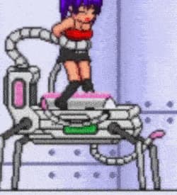 Sae Gets Her Pussy Rubbed By A Walking Machine And She Cum (Sorry for the bad quality, the 5mb limit piss me off)'